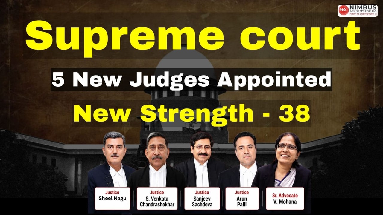 Supreme Court Expansion: 5 New Judges Take Oath in India #SupremeCourt #supremecourtindia