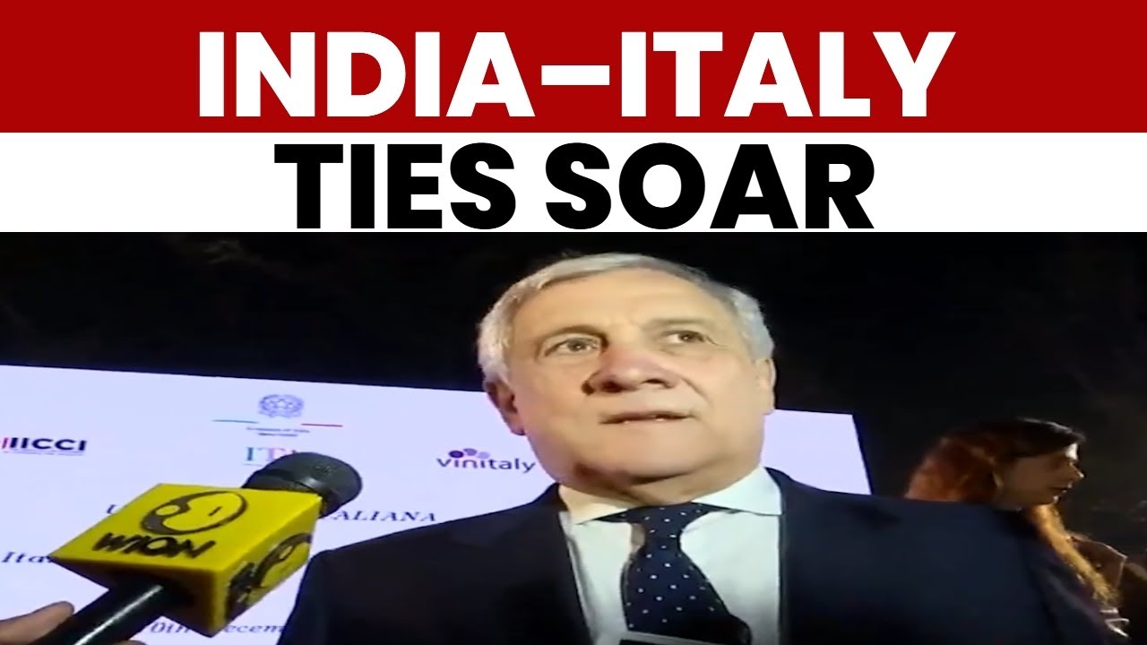 Italy Confirms PM Modi&rsquo;s 2026 Visit | Antonio Tajani Hails &lsquo;Super Relations&rsquo;, Talks Ukraine Peace