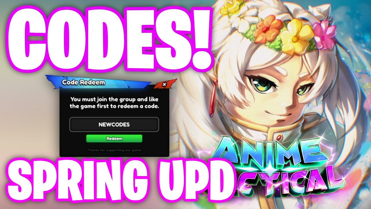 *NEW* SPRING UPDATE 3 CODES FOR ANIME TACTICAL SIMULATOR! ROBLOX ANIME TACTICAL SIMULATOR CODES