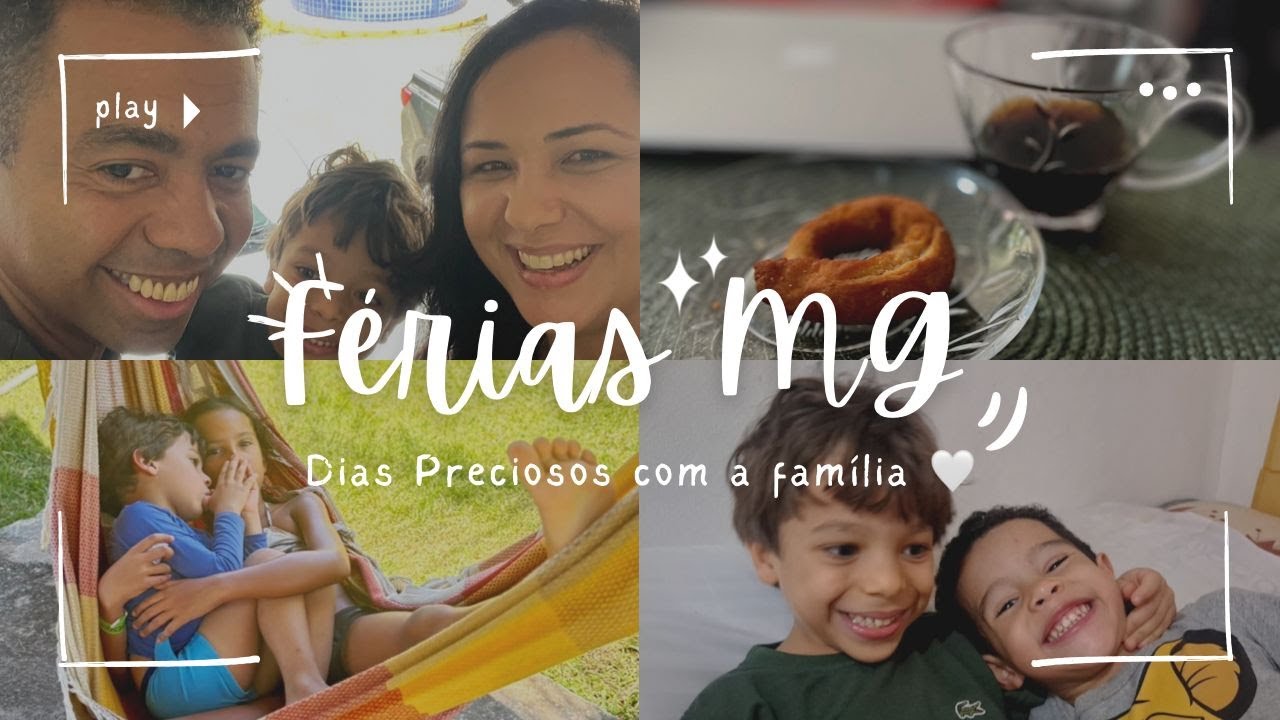 Férias em Minas, família, passeios, café e muito amor!