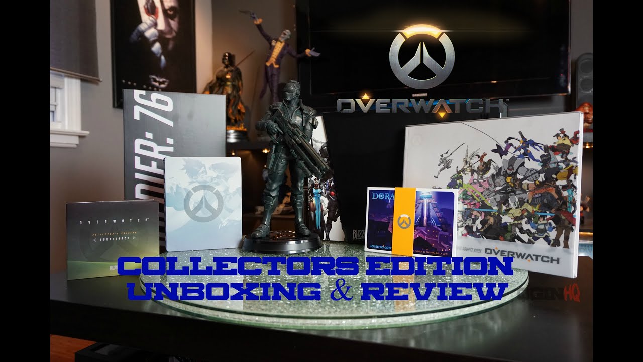 Overwatch Collectors Edition - Unboxing & Review (GIVEAWAY)