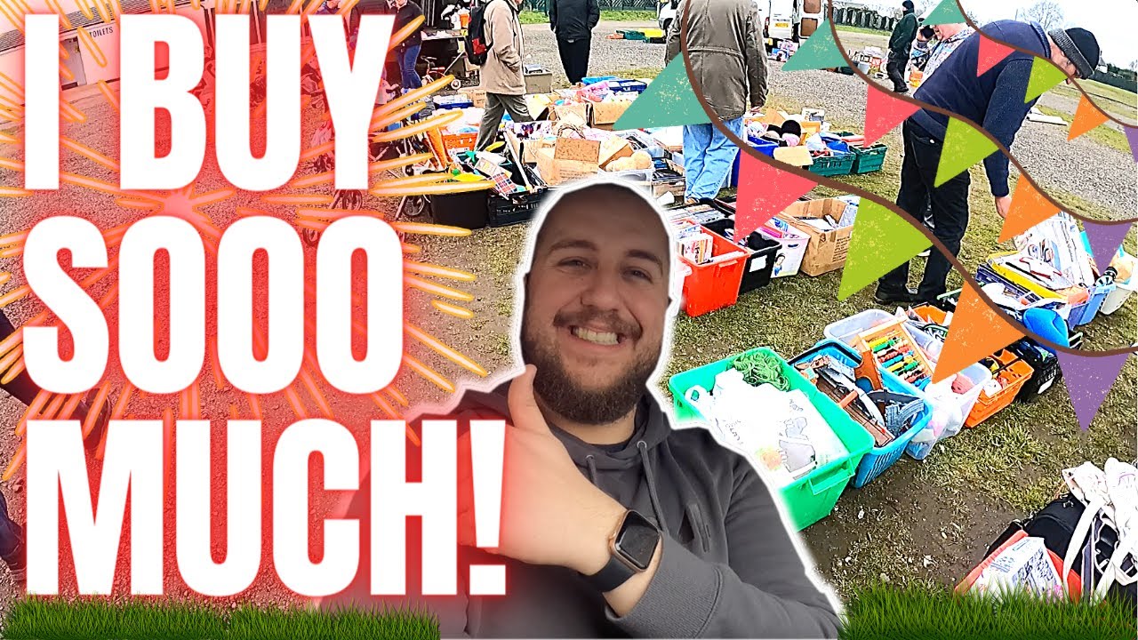 CAR BOOT, MARKET & CHARITY SHOP PICKING! 🤩