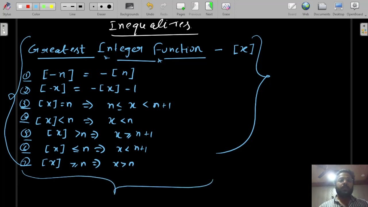 2. Linear and Polinomial Inequalities | TGT, PGT, JEE, GATE, JAM, NIMCET