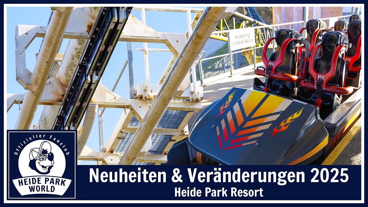Heide Park Neuheiten und Veränderungen 2025