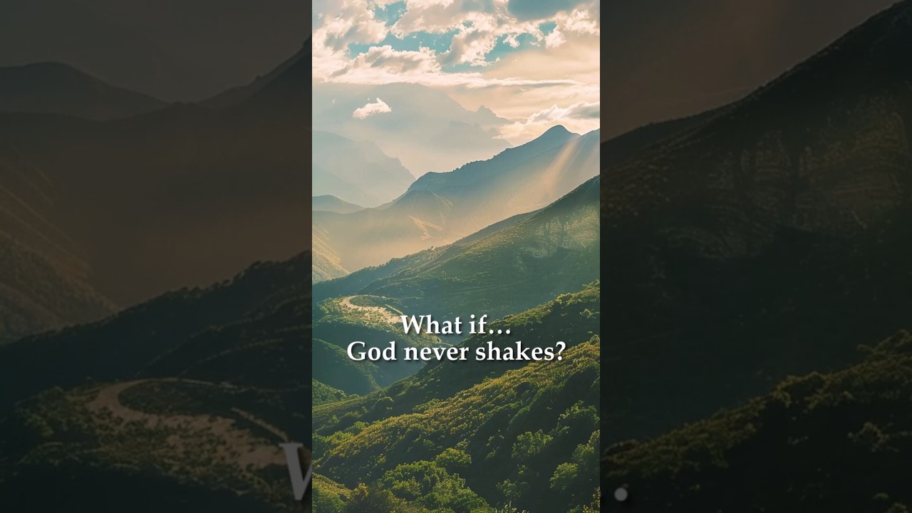 When Life Feels Unstable&hellip; Listen to This 🌿 #justwithjesus #motivation #gospelofhope