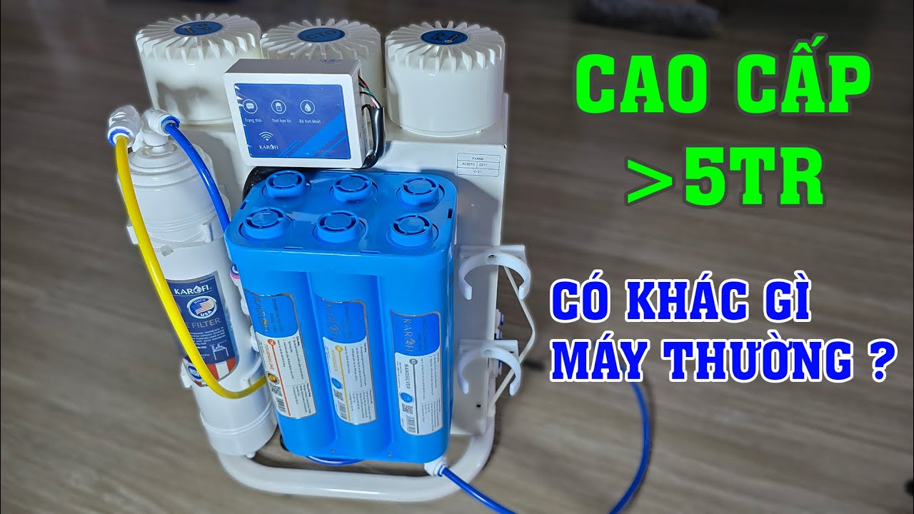 Máy lọc nước hơn 5tr của Karofi KAQ-U95 có khác gì so với máy thường? Có nên mua Karofi KAQ-U50K ?
