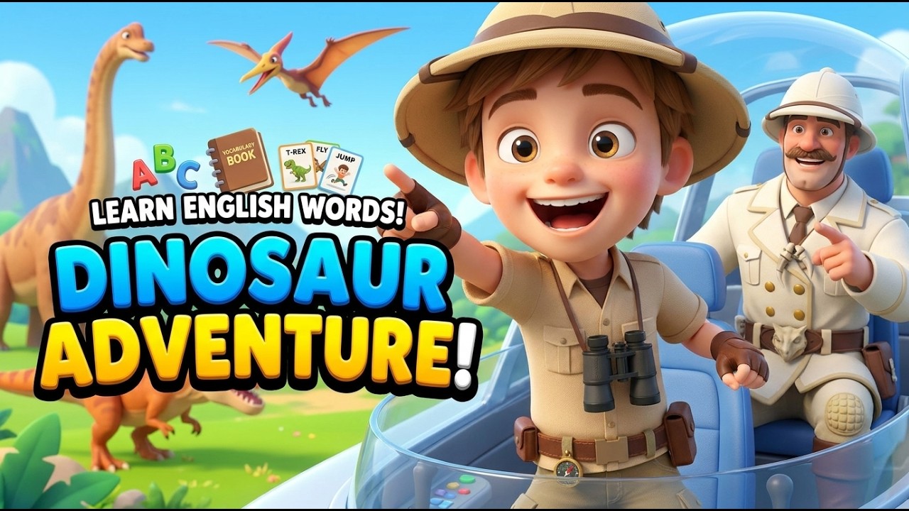 Dinosaur Adventure | SLOW ENGLISH | English Listening Practice for Beginners A1 Level
