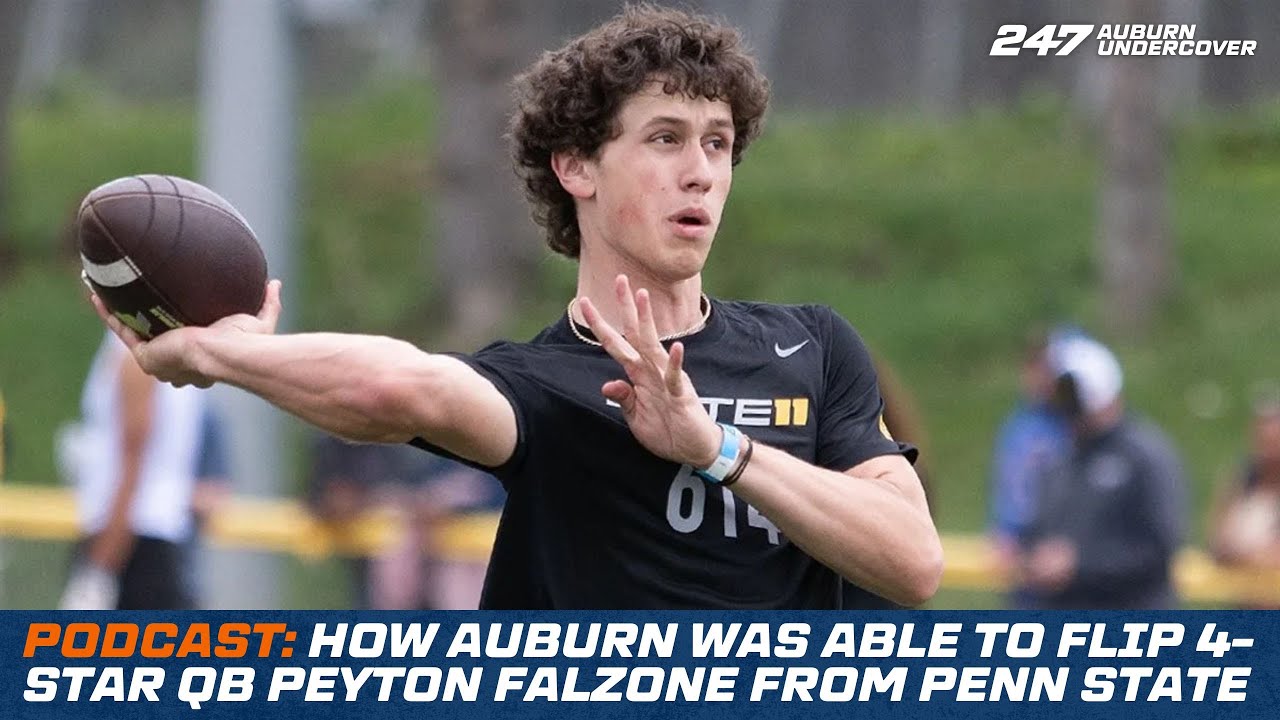 PODCAST: How Auburn was able to flip 4-star QB Peyton Falzone from Penn State