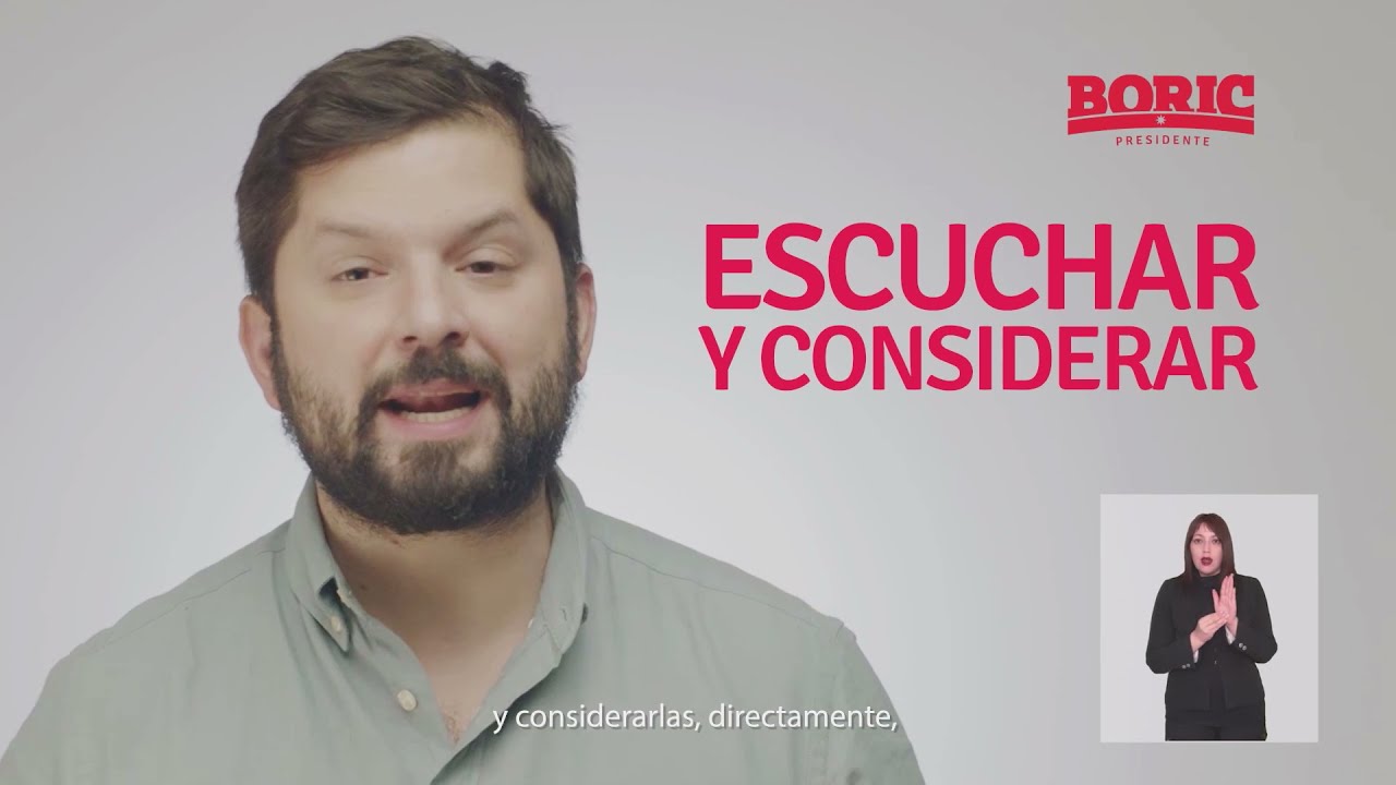 Capítulo 12 Franja electoral Primarias Apruebo Dignidad - Gabriel Boric