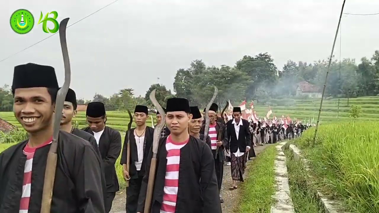 FESTIVAL PAWAI HAFLAH 43  ||  MD. Al-Ikhlashiyah Cangkareman Konang (mengelilingi desa cangkareman)
