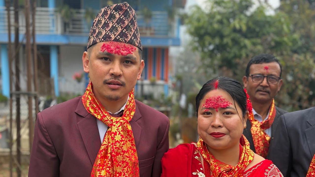Sikkim marriage ceremony Naren weds Rakha