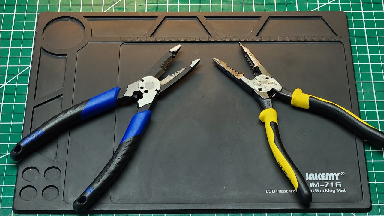 🇺🇸Klein  vs.  🇺🇸IDEAL  ( Heavy Duty  Needle  Nose Pliers )