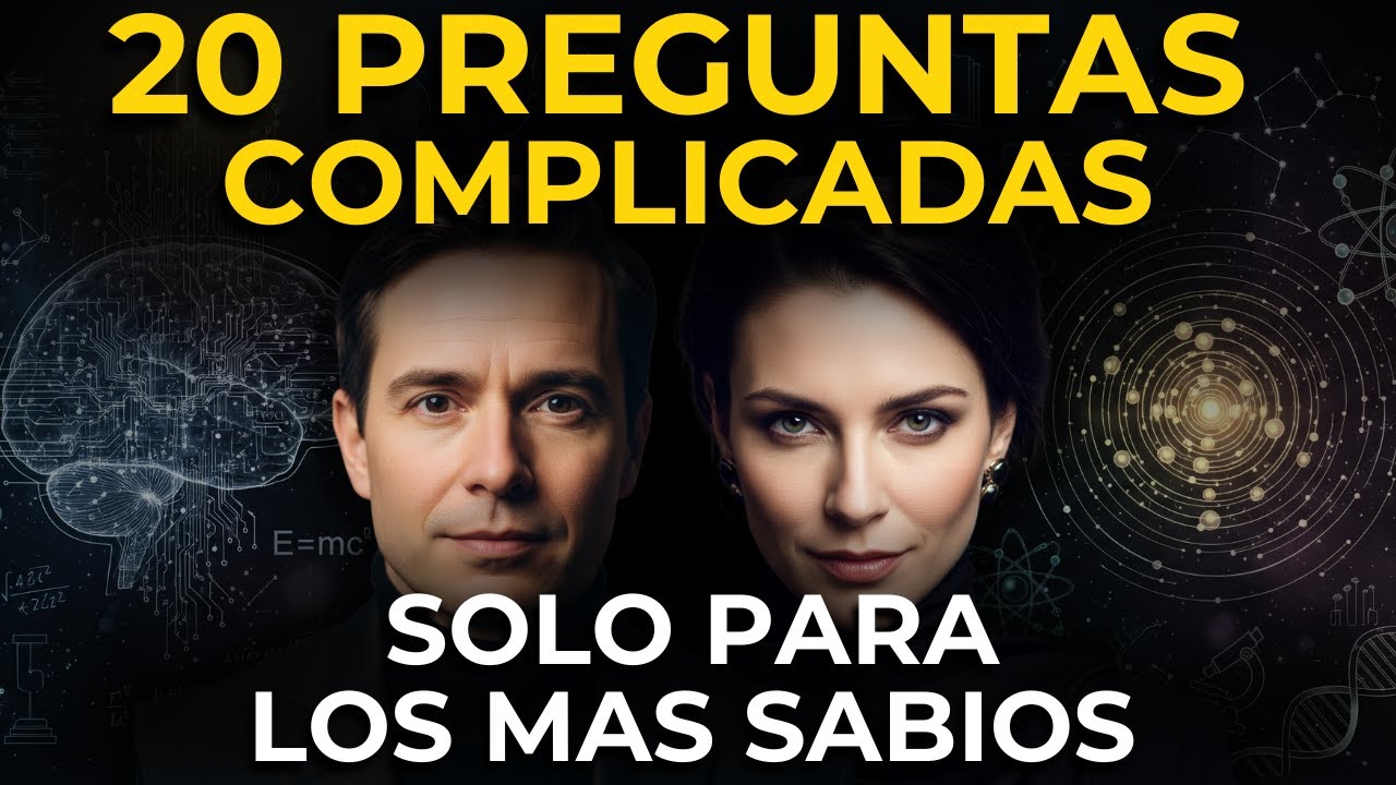 “Solo los más inteligentes superan estas 20 preguntas de CULTURA GENERAL Difíciles🧠🔥