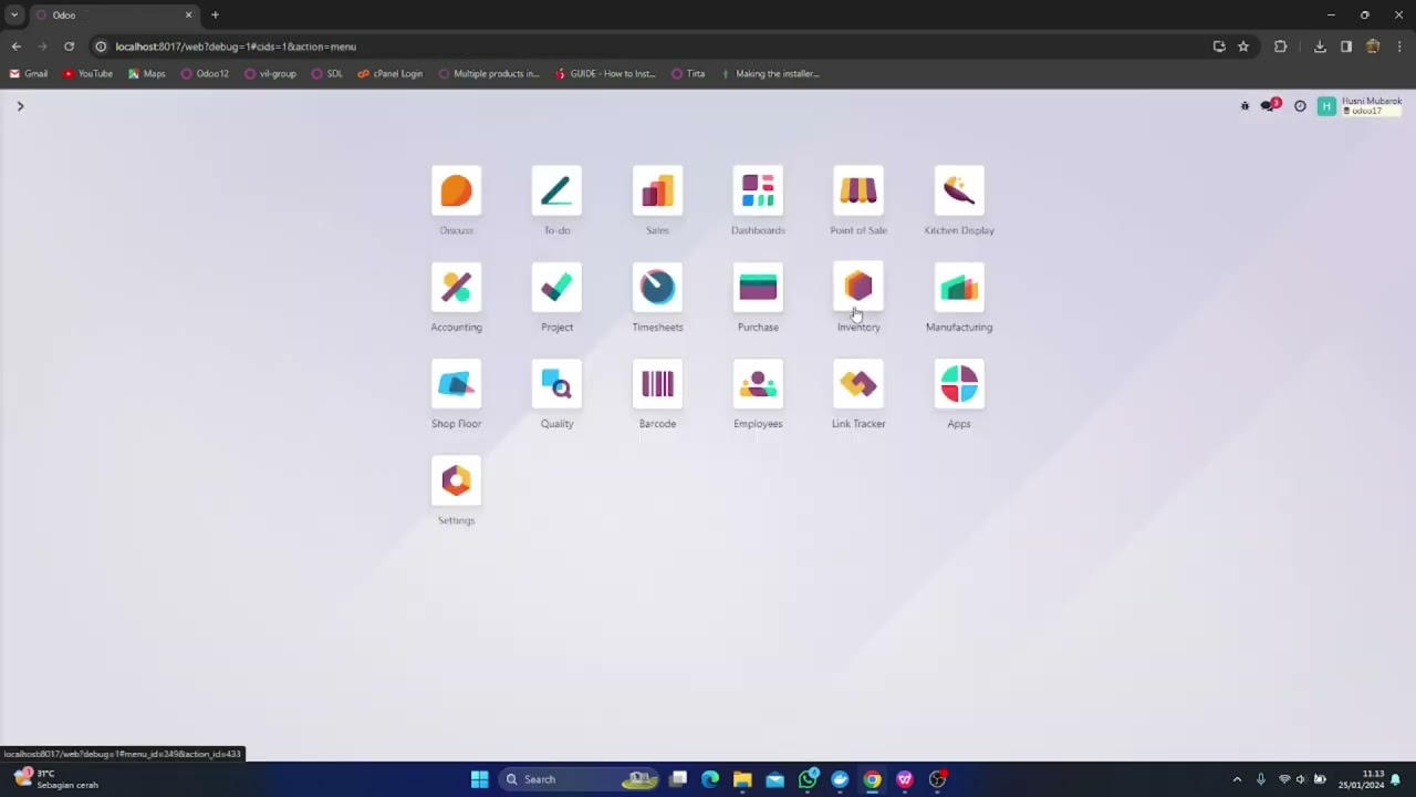 Tutorial Odoo Indonesia [Odoo 17]  Part-3 Import Opening Balance SALDO AWAL