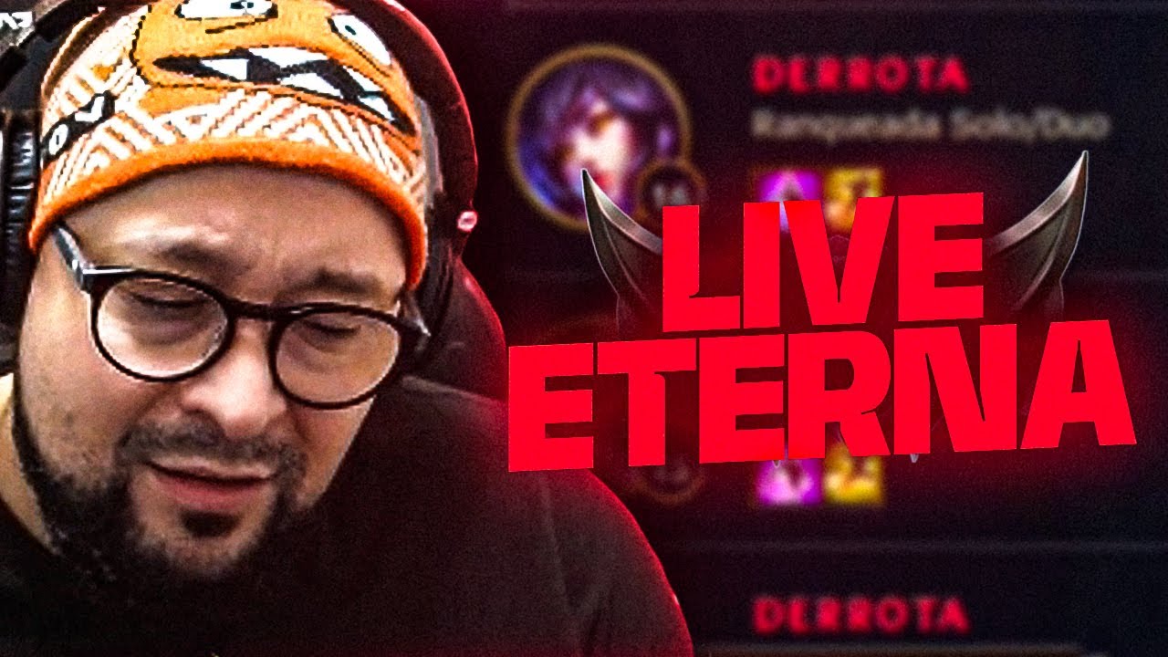 🚨 A LIVE SÓ ACABA QUANDO GORDOX SAIR DO FERRO | League of Legends