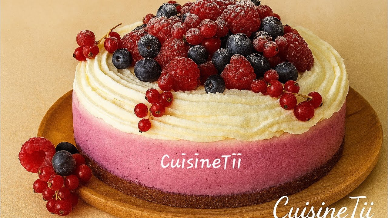 Gateau aux fruits rouges
