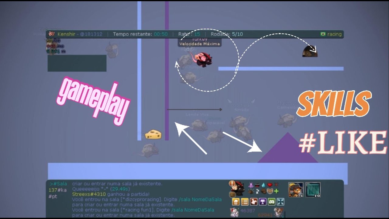 TRANSFORMICE - Racing PRO Gameplay [60 FPS]
