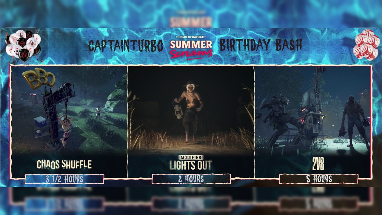 Dead By Daylight Summer Screams: Birthday Bash
