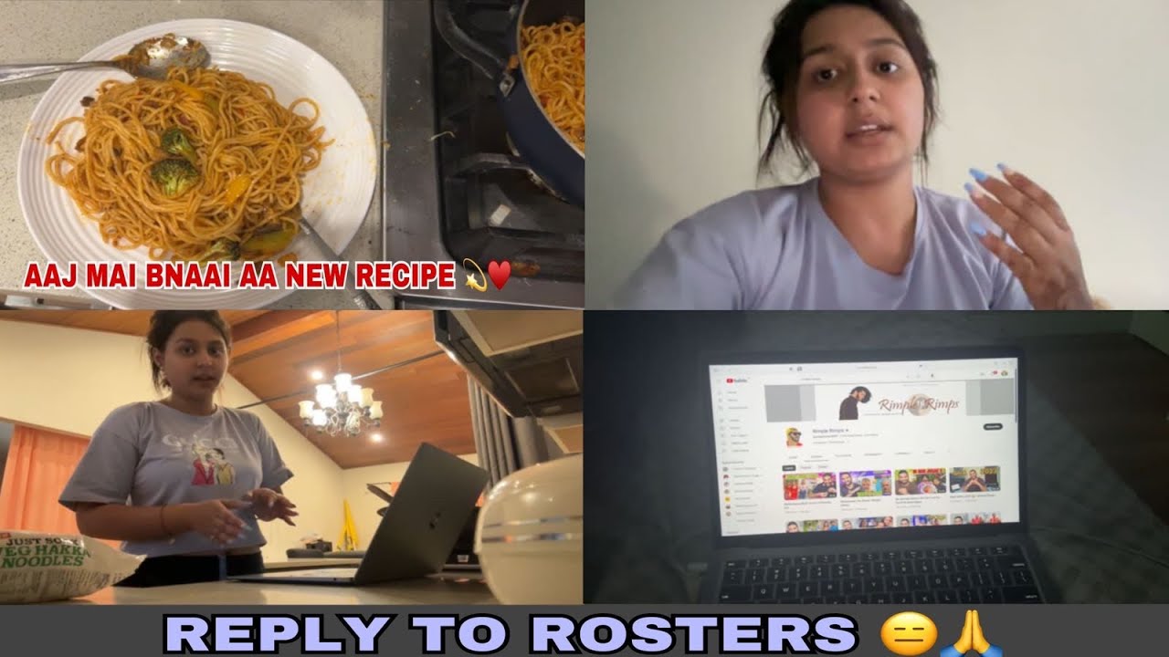 REPLY TO ROASTERS 😑🙏AAJ MAI BNAAI AA NEW RECIPE 💫♥️