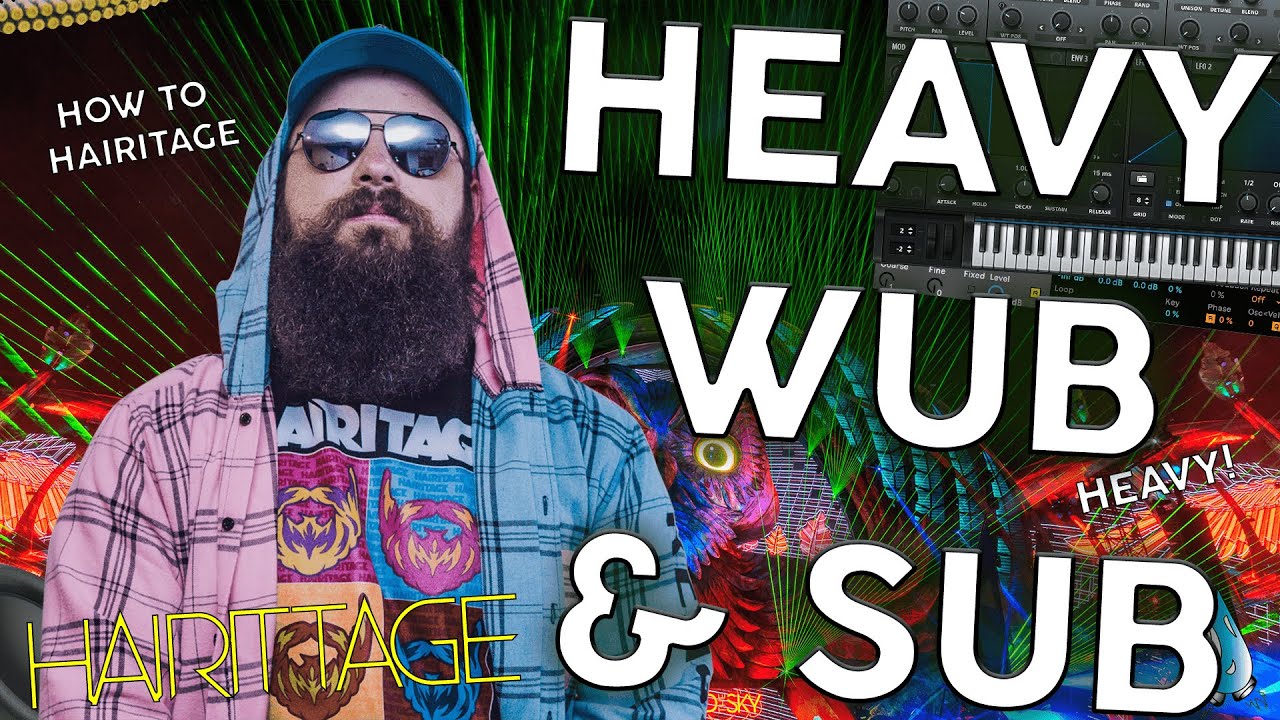 How to MAKE a HEAVY BASS Like HAIRITAGE! (Chunky Bass)