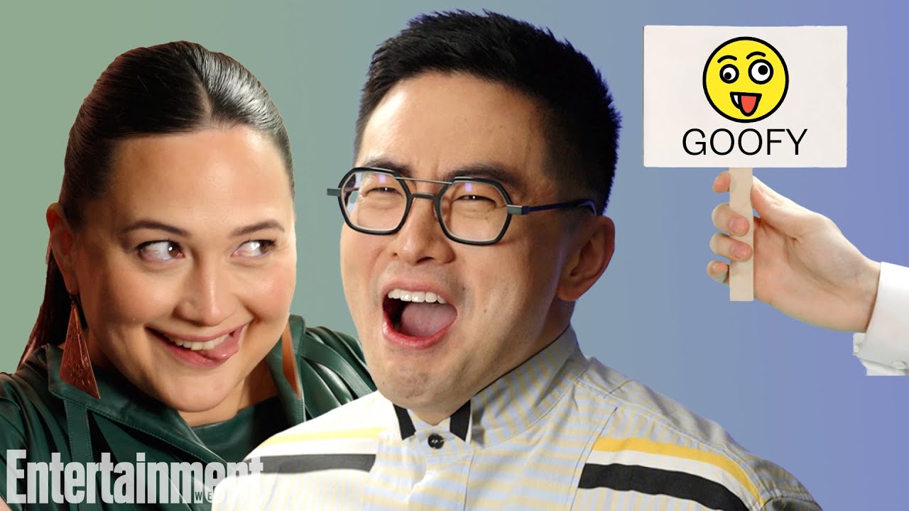 Bowen Yang & Lily Gladstone Overact an Interview with 'The Wedding Banquet' Cast