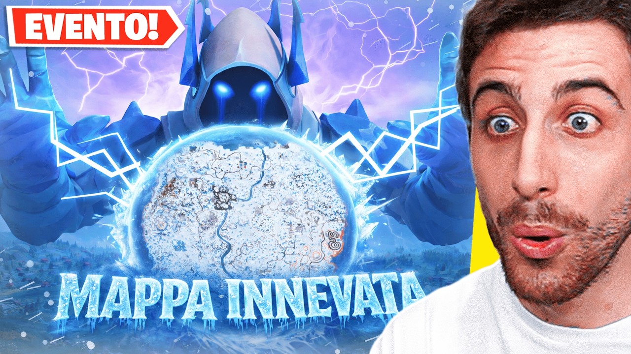 Il RE Dei GHIACCI Attacca la MAPPA! EVENTO E Mappa INNEVATA! Fortnite ITA