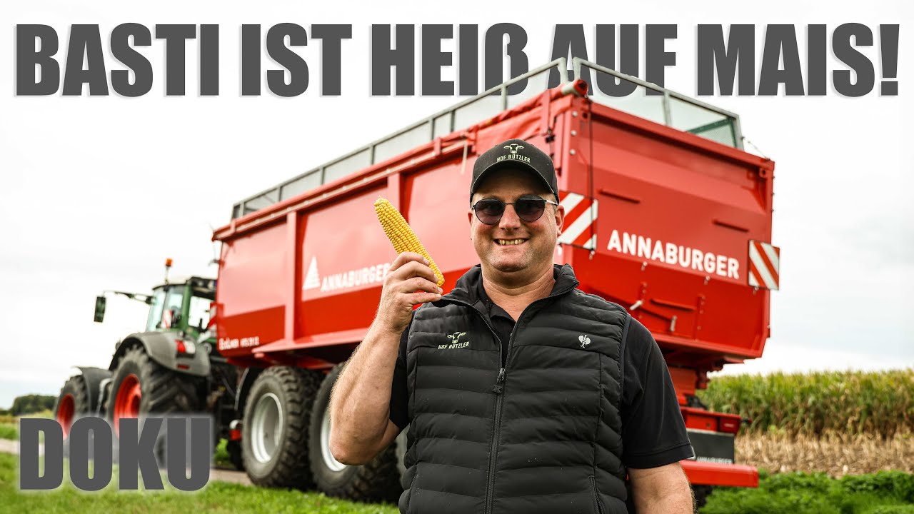 Basti ist im Mais Fieber!🌽 Zwischen Häcksler & Familienbetrieb | Doku