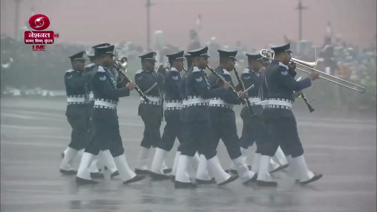 WATCH - Air Force band at Beating Retreat 2023 - Annual musical extravaganza