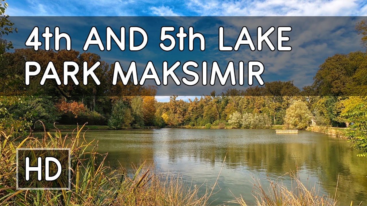 A Walk in Park Maksimir (Pt. 4): 4th and 5th Lake - Zagreb, Croatia - HD Virtual Travel