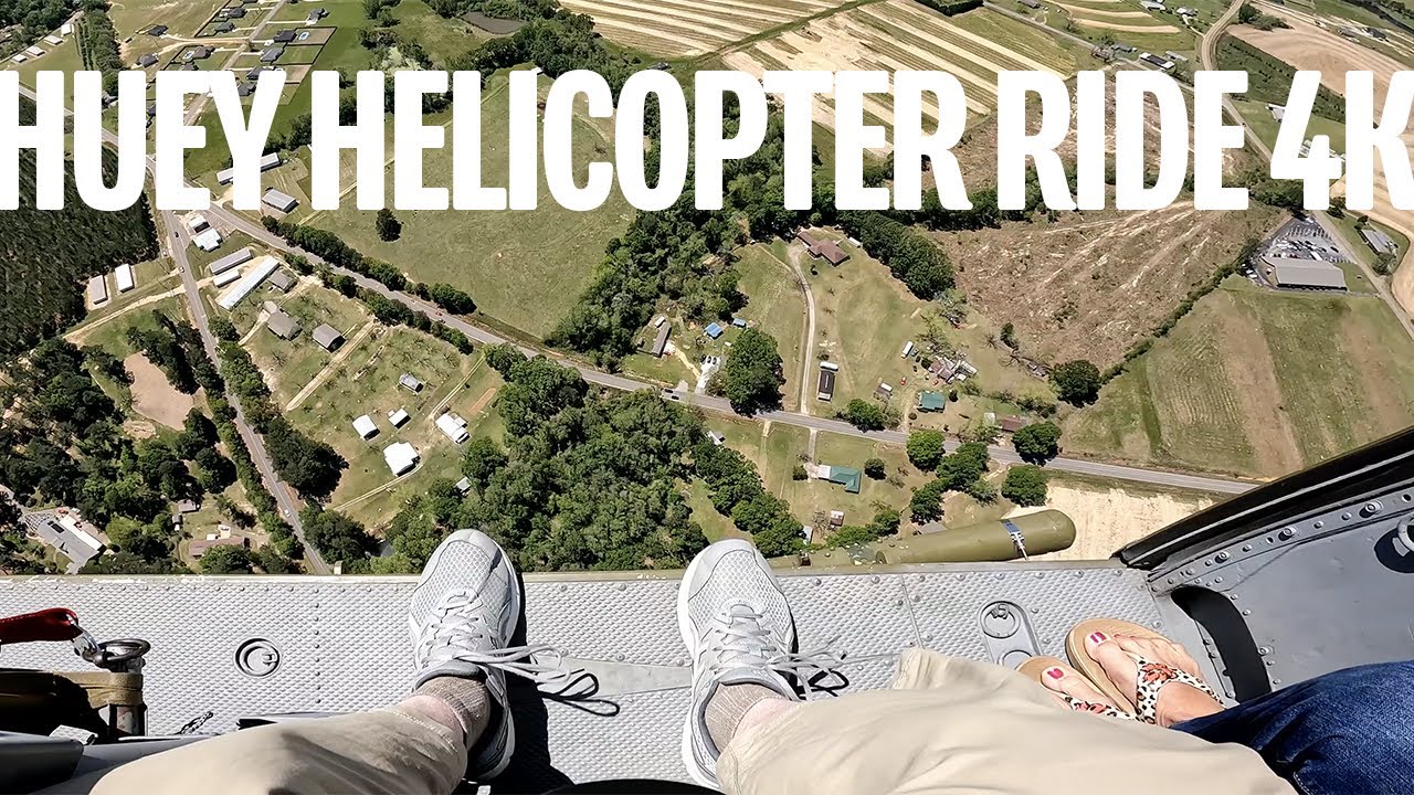 Huey Helicopter Ride 4K