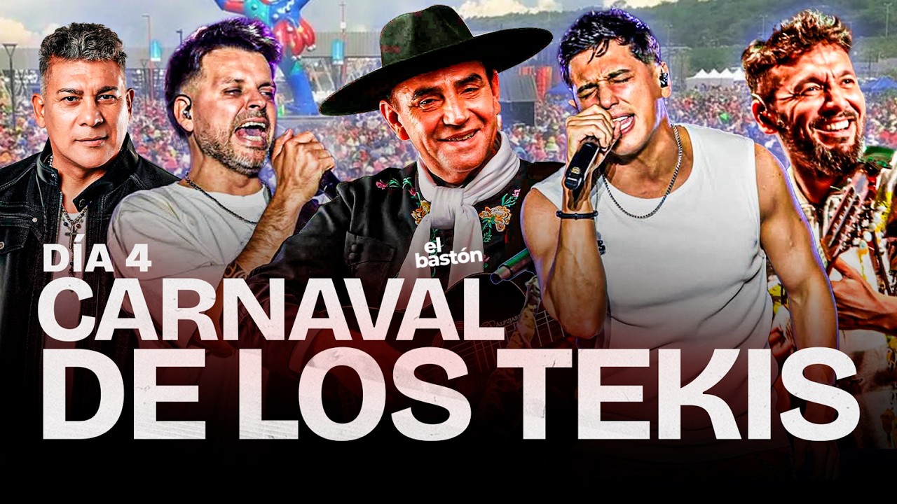 EL CARNAVAL DE LOS TEKIS I DIA 4 I EL CHAQUEÑO, Q'LOKURA, LA PEPA BRIZUELA Y LOS TEKIS EN VIVO
