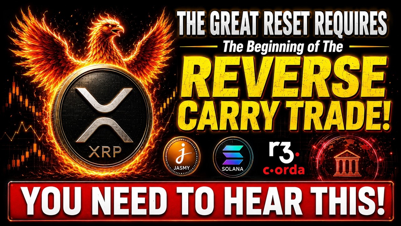 Держатели XRP, JASMY и SOL! Вы должны это услышать! Это начало обратной кэрри-трейд сделки!