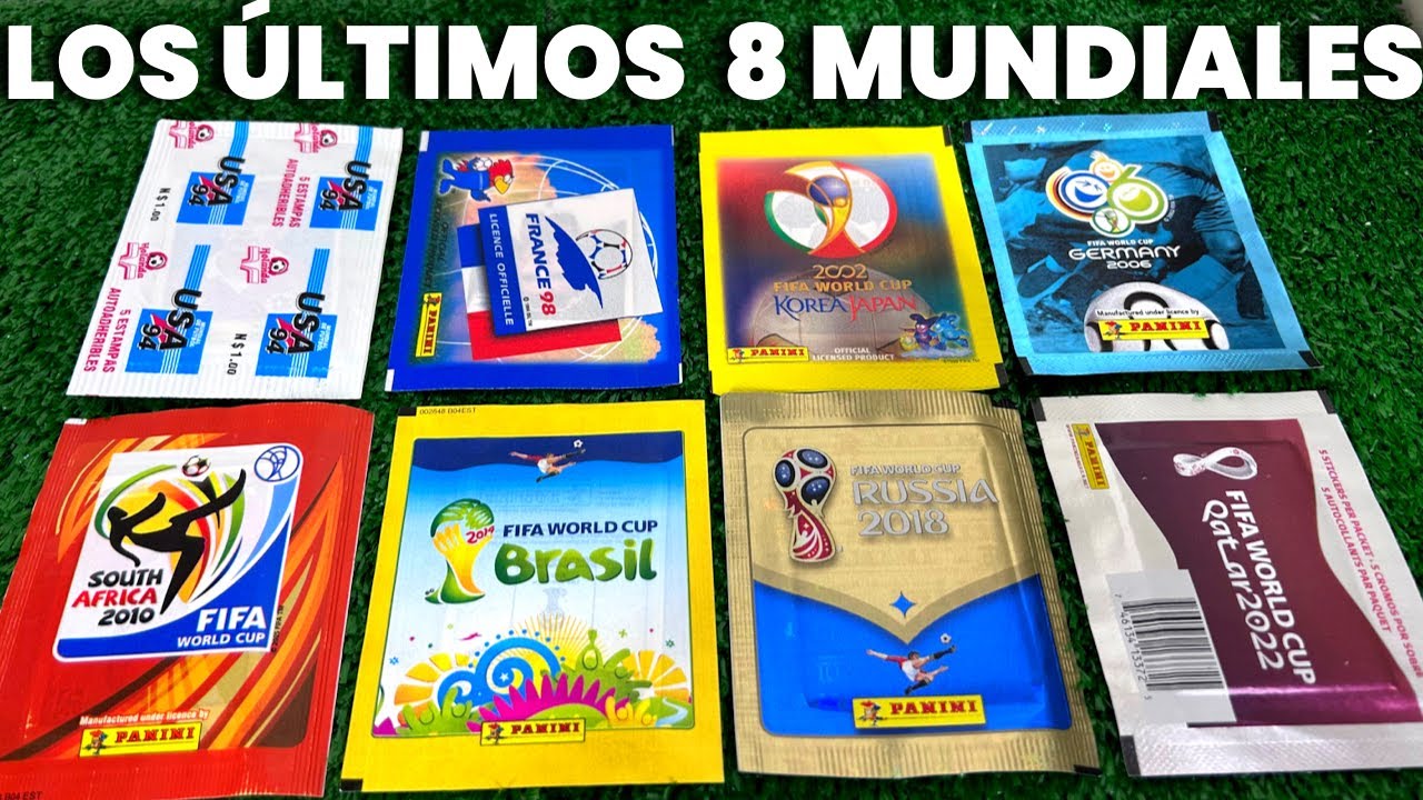 ¡UNA PASADA!😱 *ABRIENDO* sobres de los ÚLTIMOS 8 Mundiales