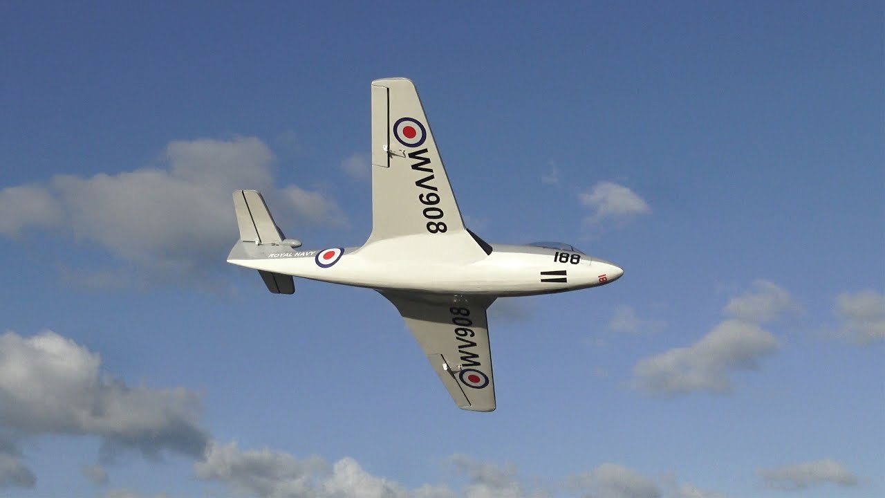 Royal Navy Seahawk Jet. RC Glider.