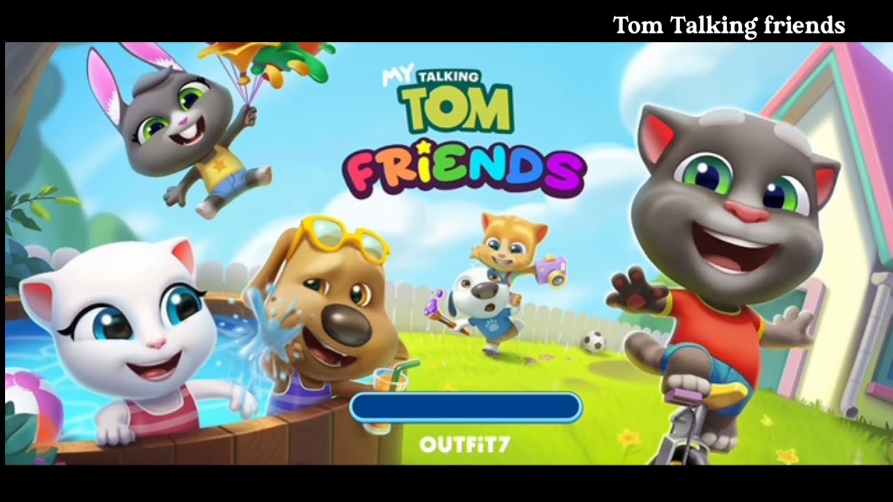 Tom Talking friends billu games funny video #tomtalking #billucomedy #tomtalkingfriends