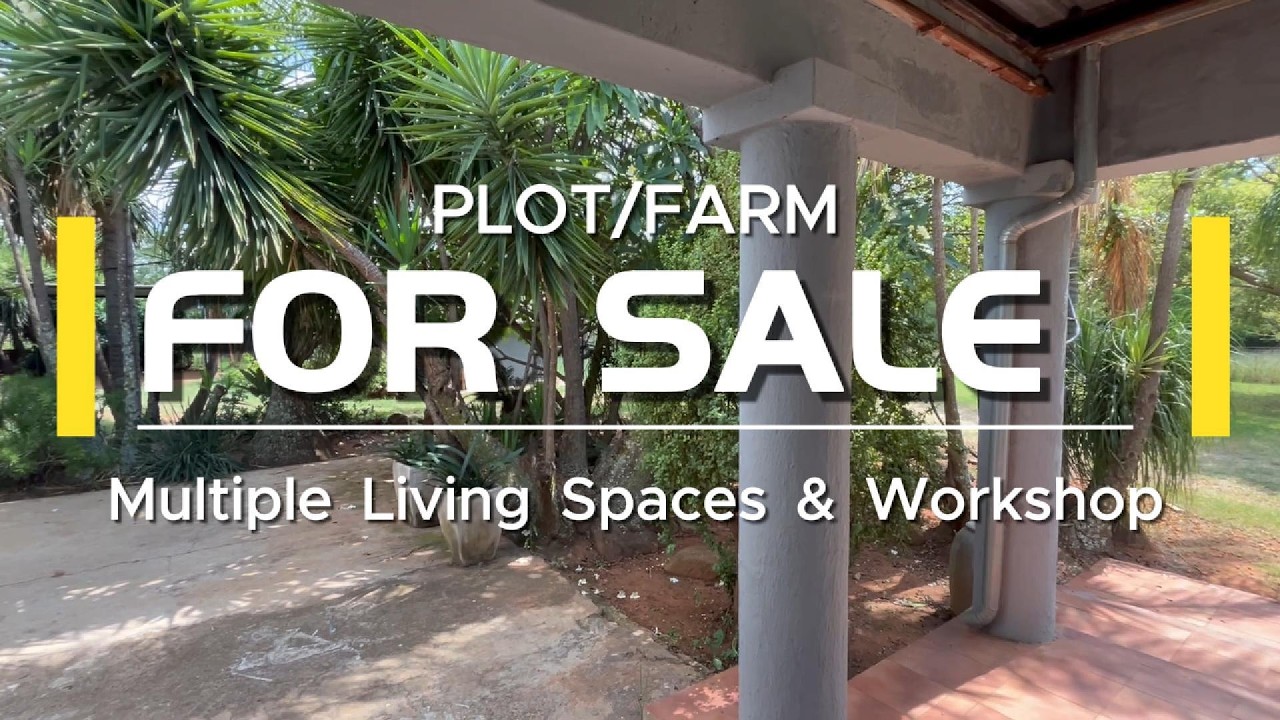 Spacious 1.29ha Kameeldrift Plot with Multiple Living Units & Workshop