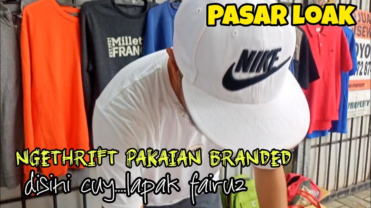 THRIFTING BAJU BEKAS-CALVIN KLEIN CELANA JOGER NIKE UNIQLO A/X ALL BRANDED‼️Pasar Loak Kebayoran 