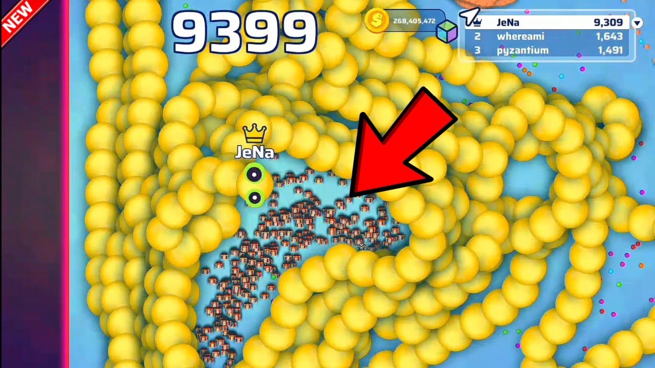 MOST DELICIOUS SNAKES IN SNAKE.IO 🐍