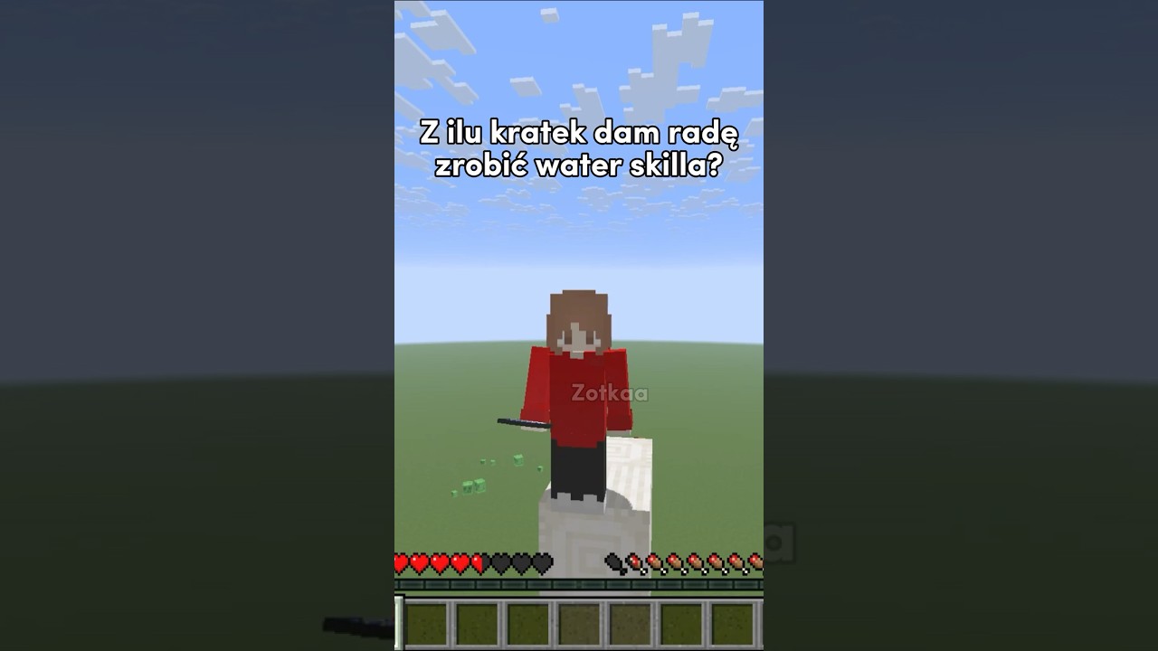 Z ilu kratek dam radę zrobić water skilla?