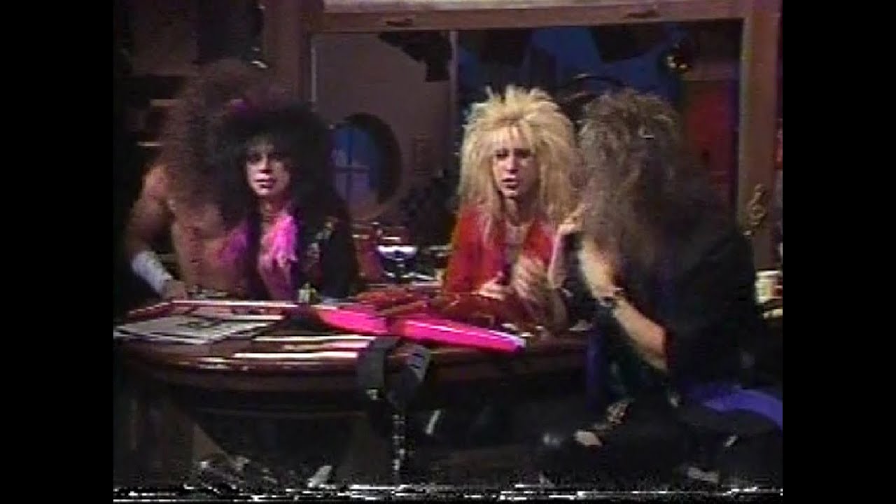 Vinnie Vincent Invasion host MTV Metal Music Half Hour - 12/05/86