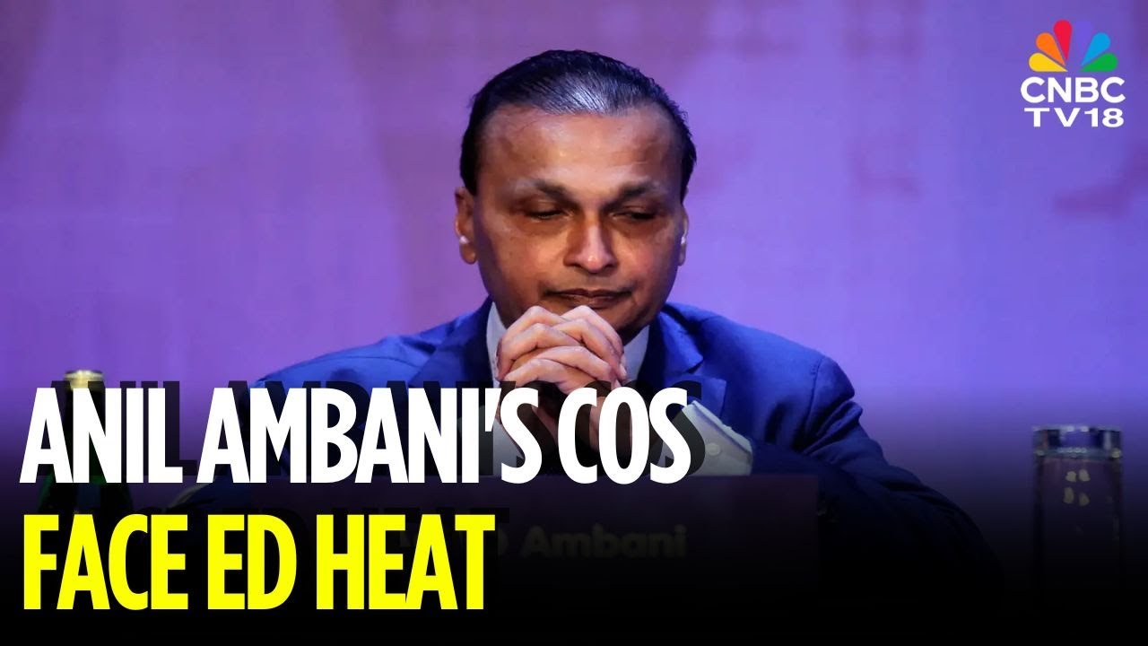 Loan Fraud Case: ED Raids 40 Sites Linked To Anil Ambani | India Business Hour | CNBC TV18
