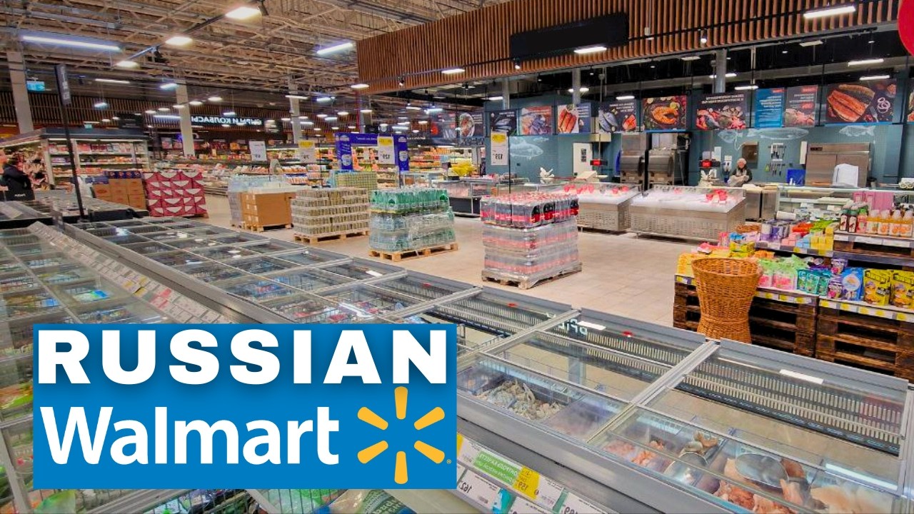 Russian Typical (American Style) Supermarket: O'Key