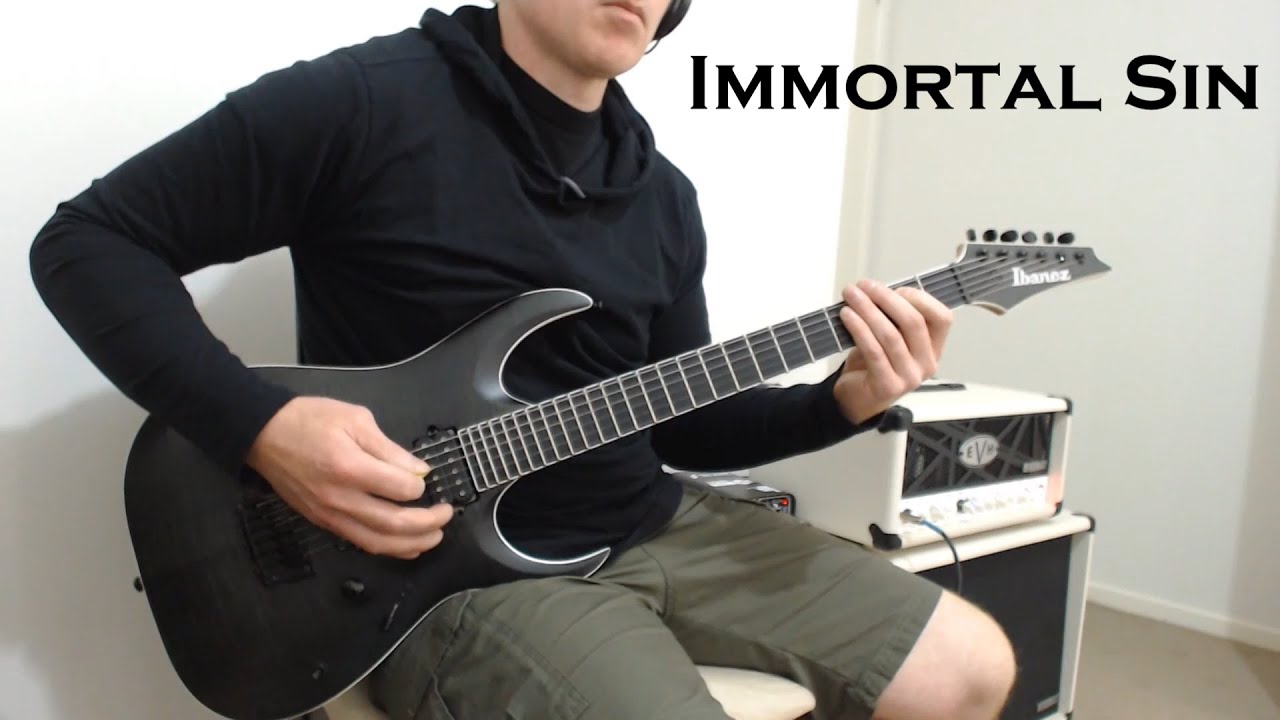 FIGHT (Rob Halford) | Immortal Sin [ rhythm guitar cover ]