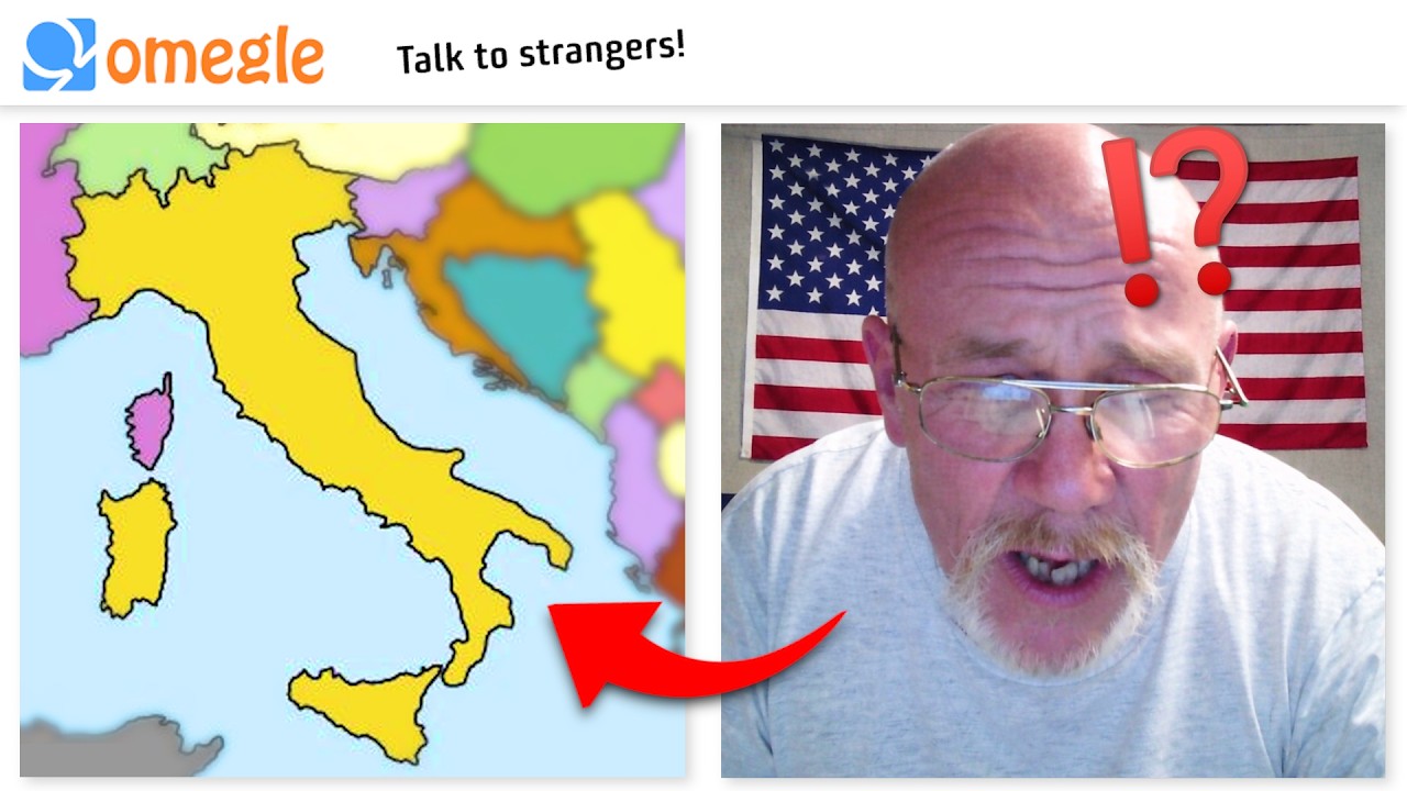 Omegle, но я проверяю знания американцев по географии.