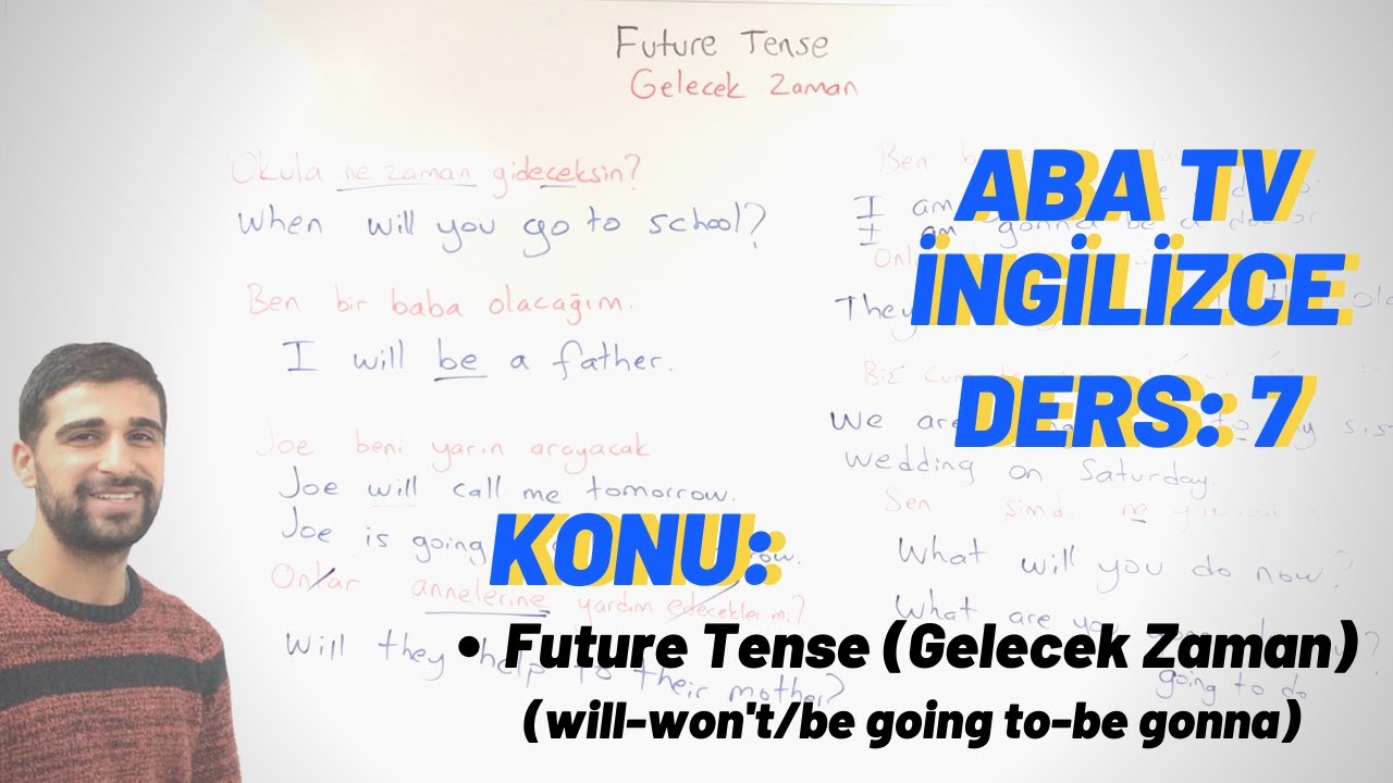 Future Tense (will/be going to) | #İngilizce Dersleri
