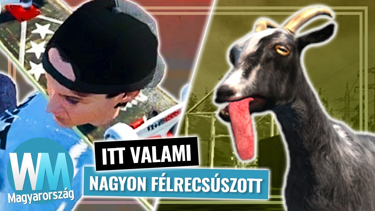Top 10 játék, hibás fizikával