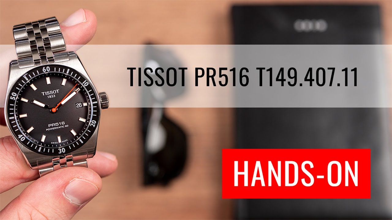 HANDS-ON: Tissot PR516 Automatic T149.407.11.051.00