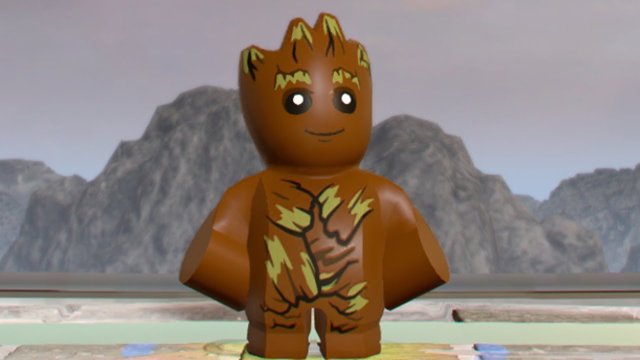 LEGO Marvel Super Heroes 2 - Groot (Small) - Open World Free Roam Gameplay (PC HD) [1080p60FPS]