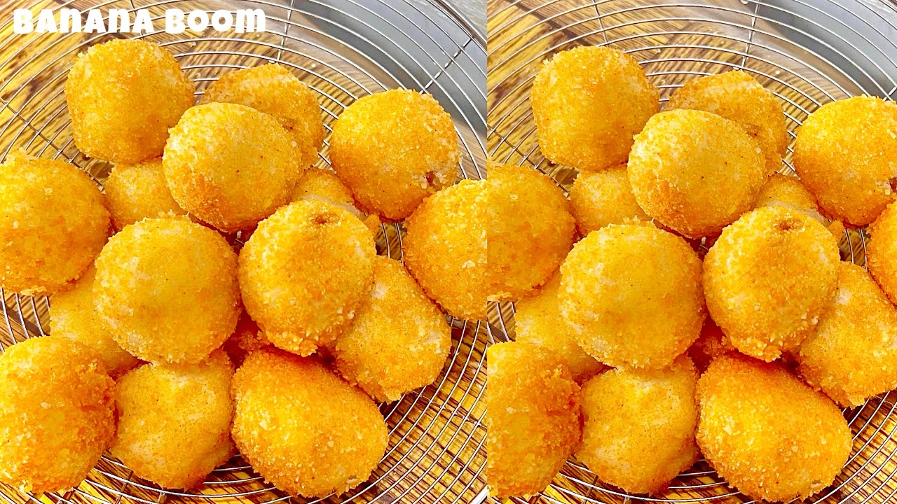 Punya pisang kematangan jangan di buang di bikin ini enak banget
