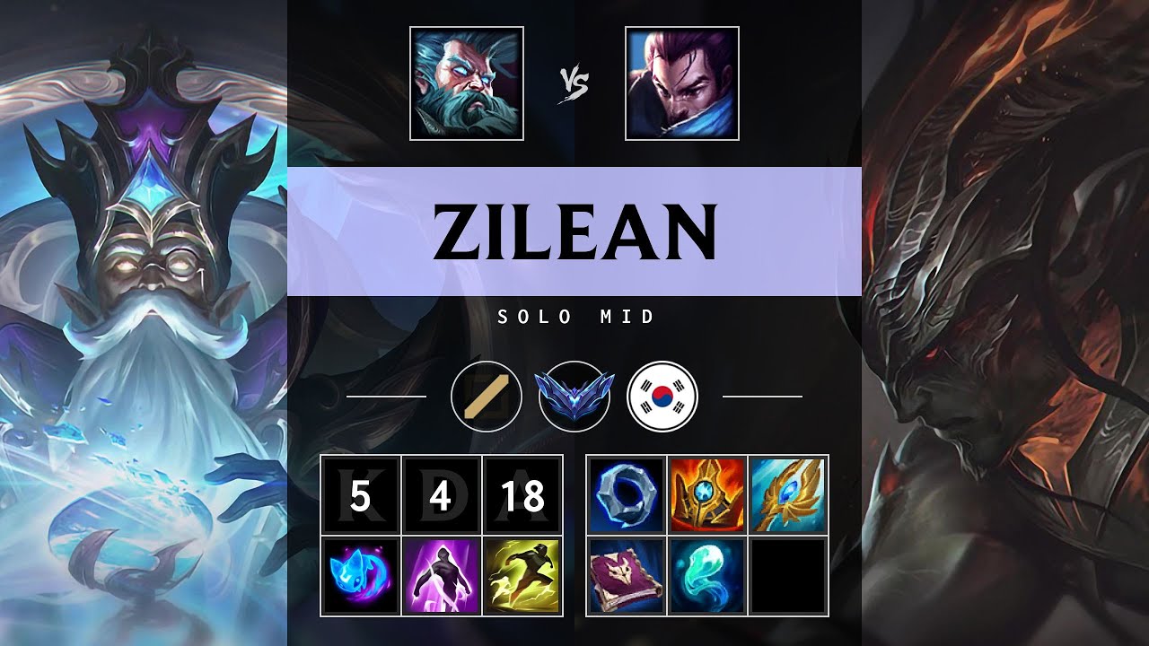 Zilean Mid vs Yasuo - KR Diamond Patch 25.20